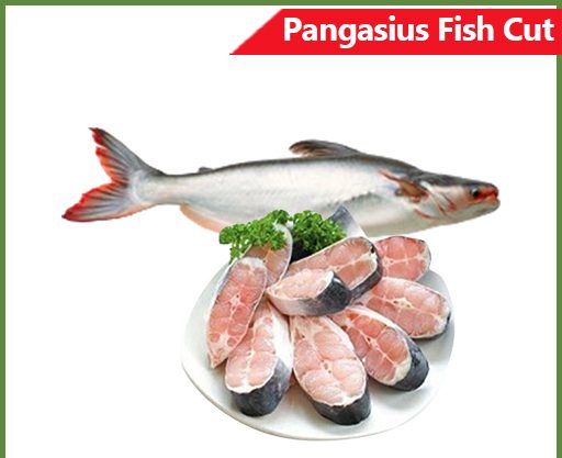 Fresh Pangas Fish clean cut Yum Fresh Food ( 1 kg )